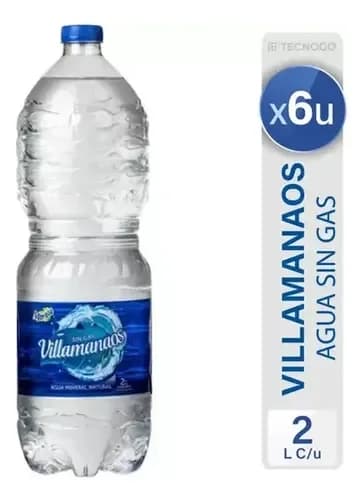 Agua Mineral Villamanaos 2L