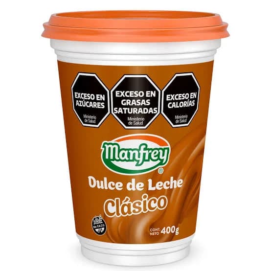 Dulce de leche manfrey 400g