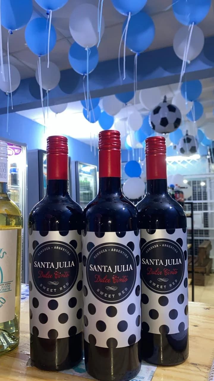 VINO SANTA JULIA DULCE TINTO 750ML