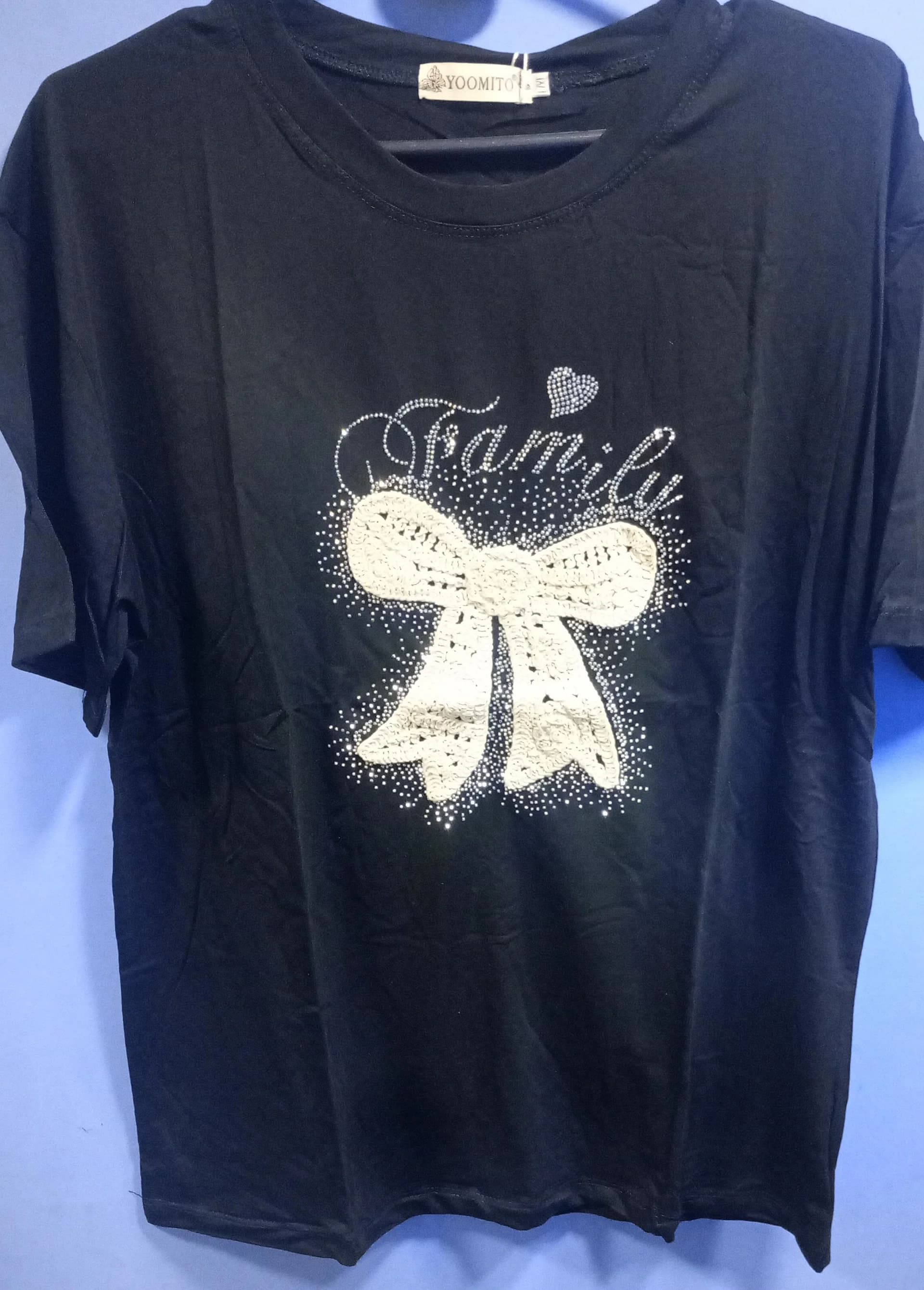 REMERA MOÑO TEJIDO