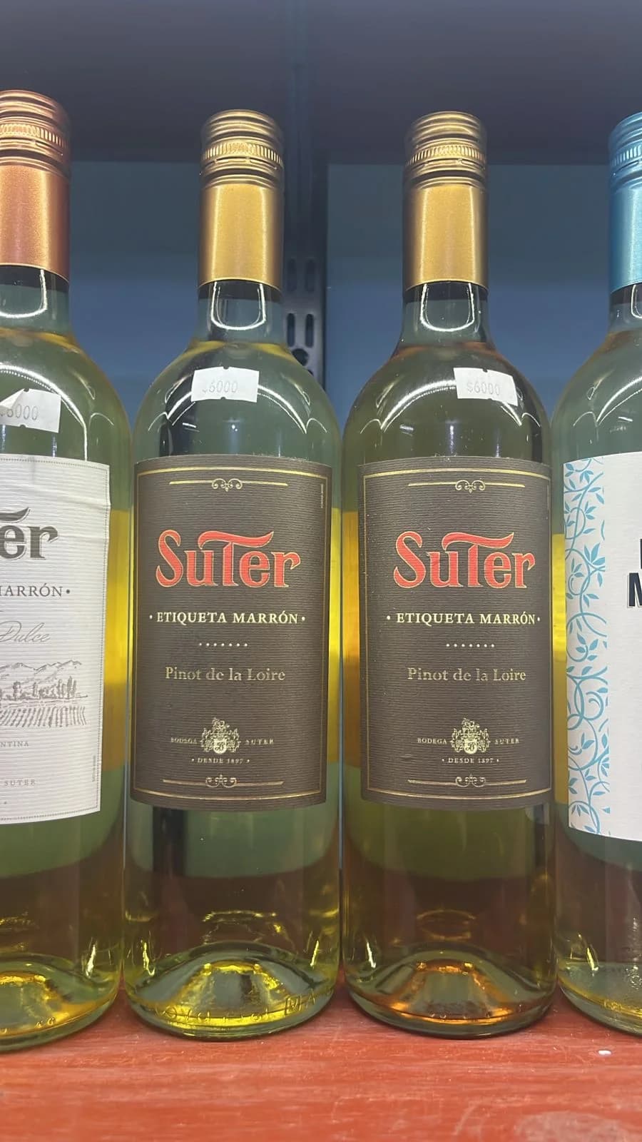 VINO SUTER PINOT DE LA LOIRE 750ml