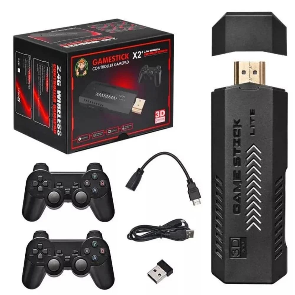 GAME BOX STICK X2 - VIDEO JUEGO 3D K8