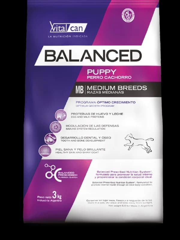 VITAL CAN BALANCED CACHORRO M SUELTO