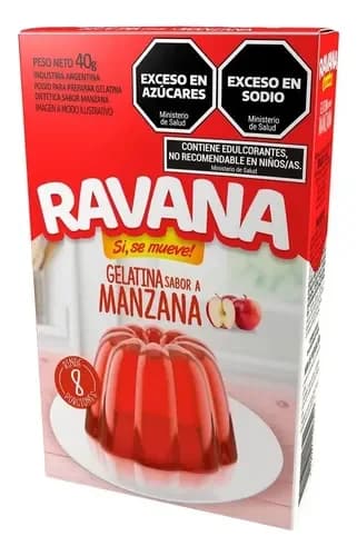 Gelatina Ravana Manzana