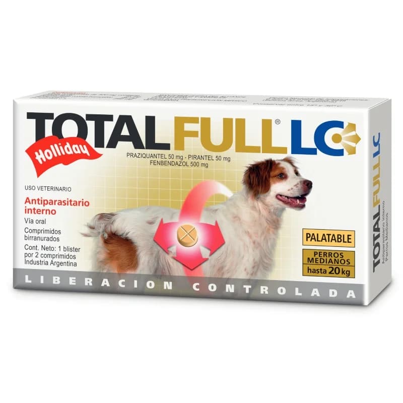 TOTAL FULL PASTILLA 20KG ANTIPARASITARIO