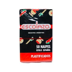 Naipes Escolazo 50u