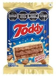 Alfajor Toddy Mousse Blanco 50g