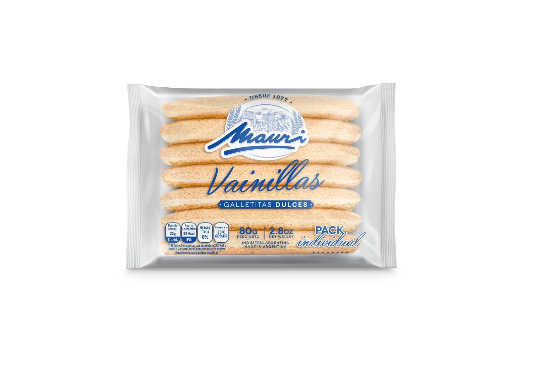 Vainillas 80g