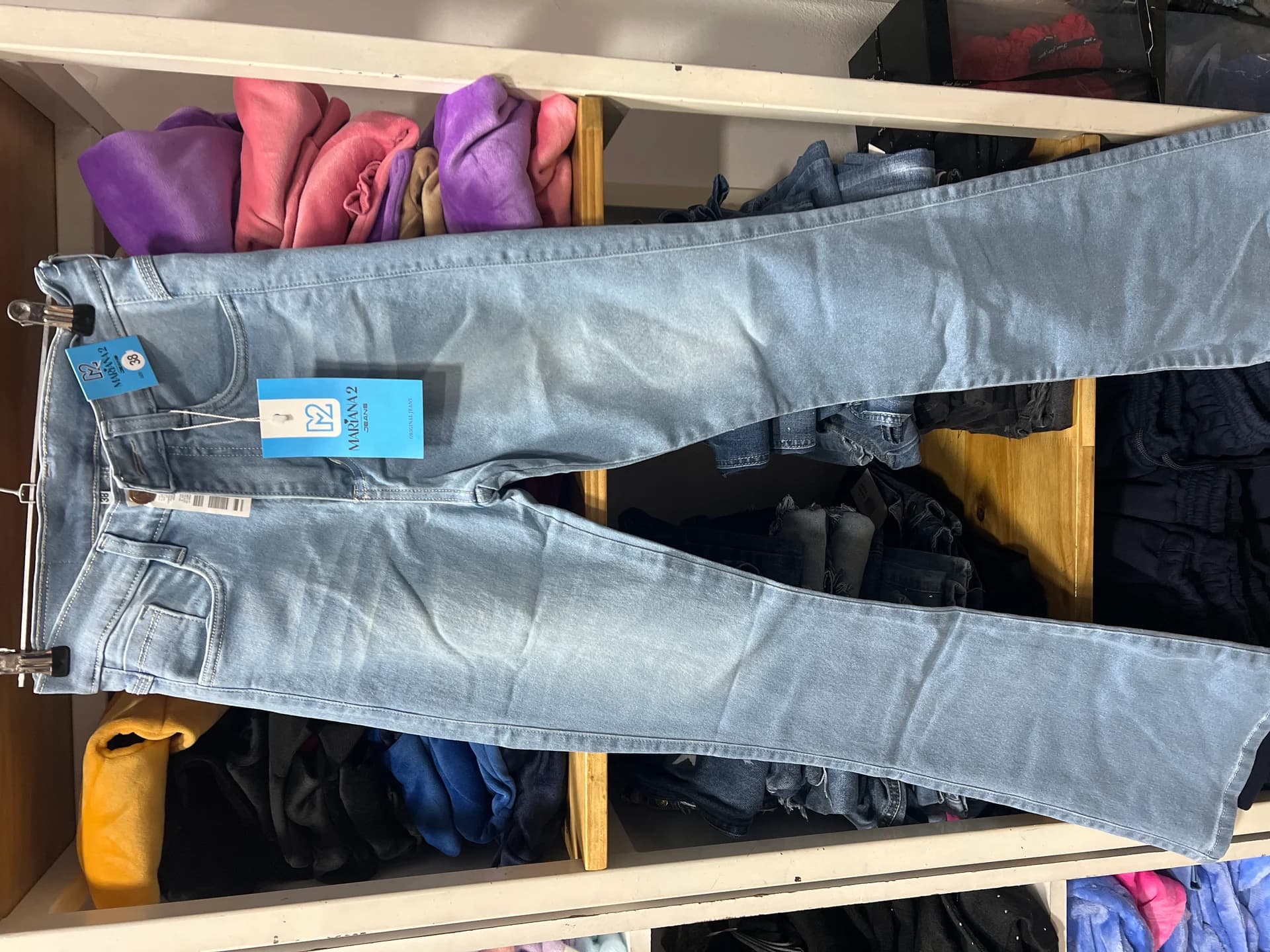 JEANS CLARO OXFORD “MARINA”