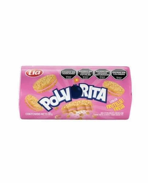 polvorita de frutilla 81g