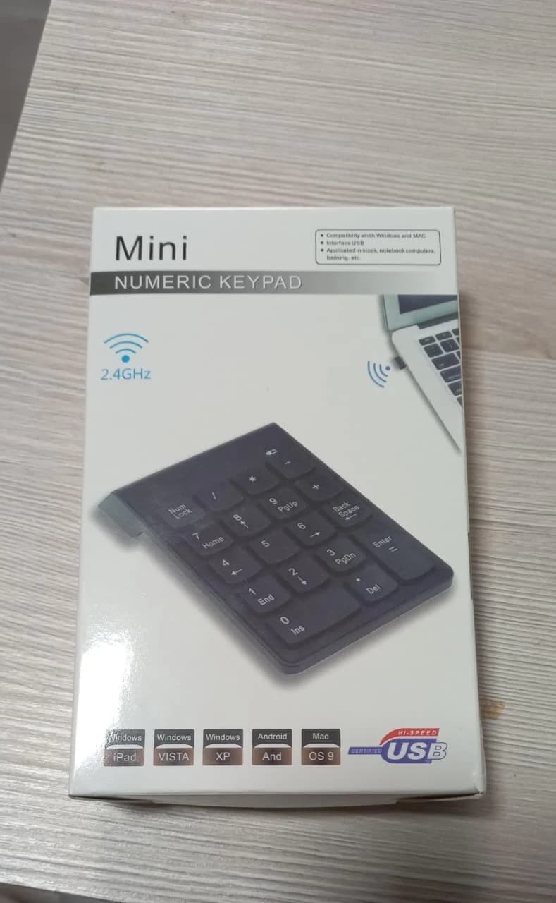 TECLADO INALAMBRICO NUMERICO