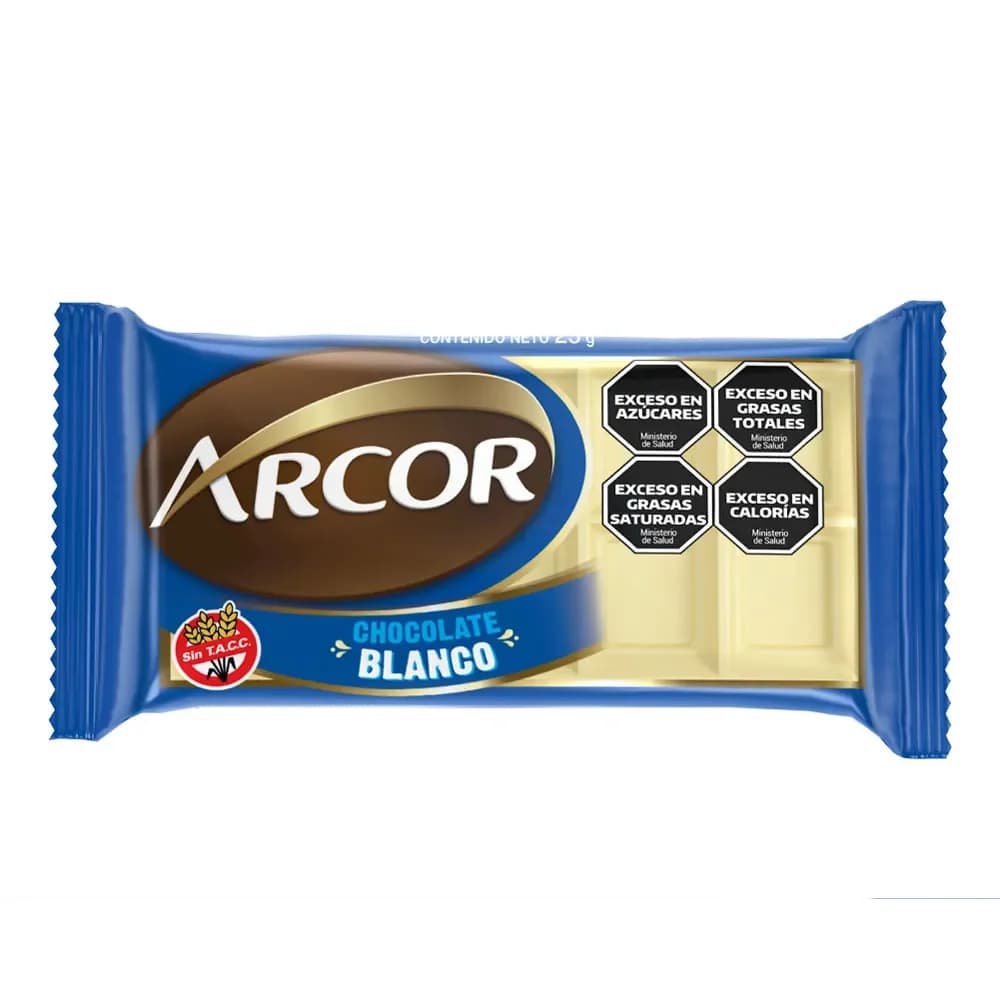 chocolate blanco Arcor 25g