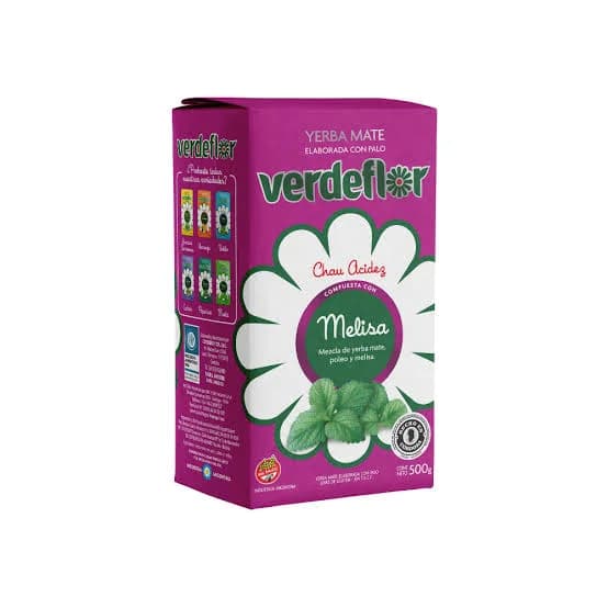Yerba Mate Verdeflor Melisa 500g