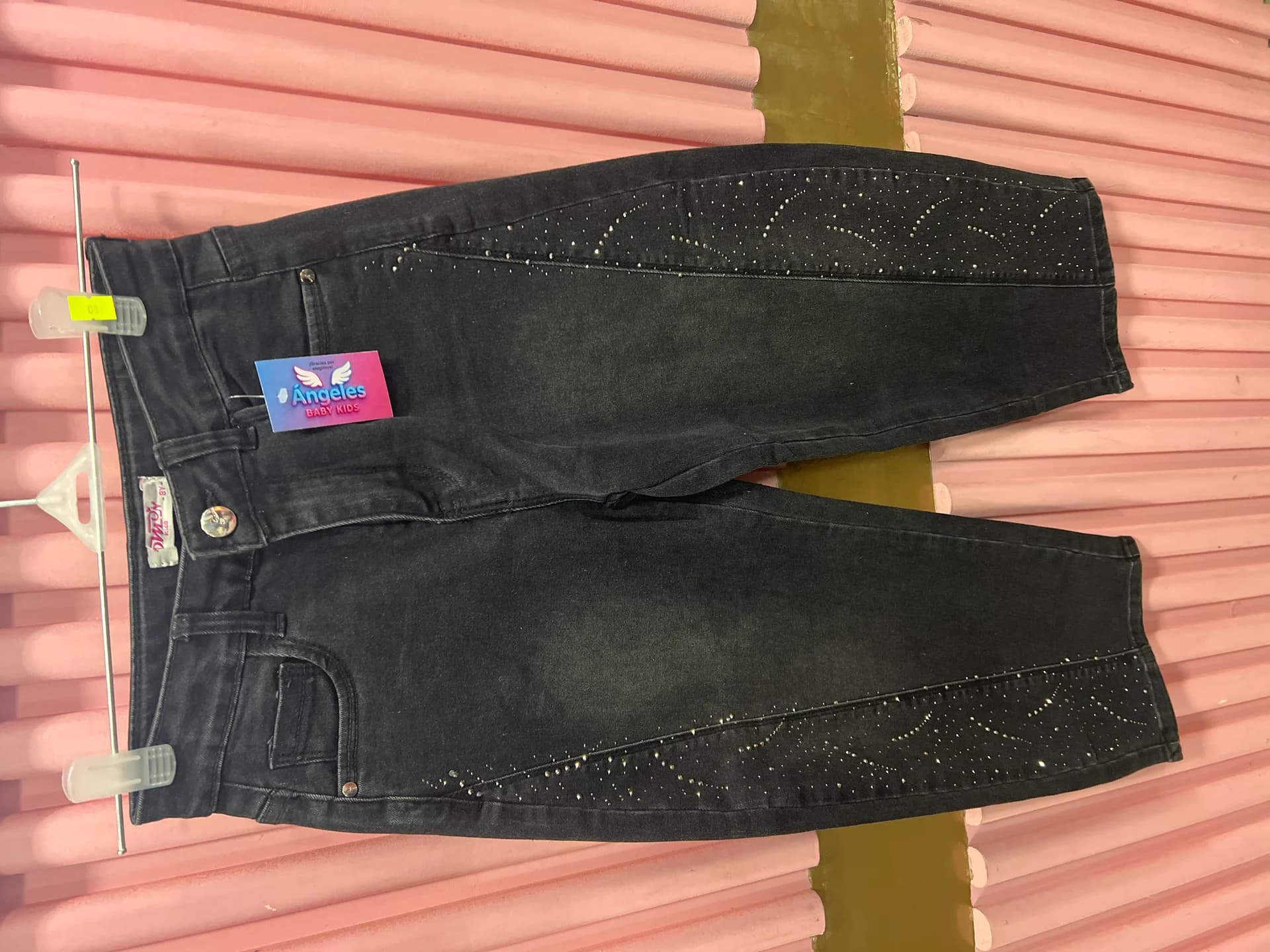 JEANS IMPORTADO “OMON”  NEGRO