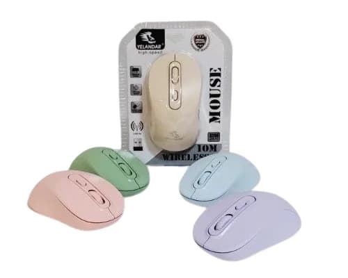 MOUSE YELANDAR 2.4 COLOR PASTEL