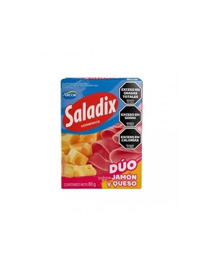 Saladix Duo Jamon y queso 80gr