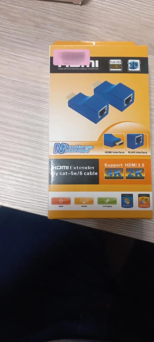 Extensor HDMI x UTP  hasta 30m