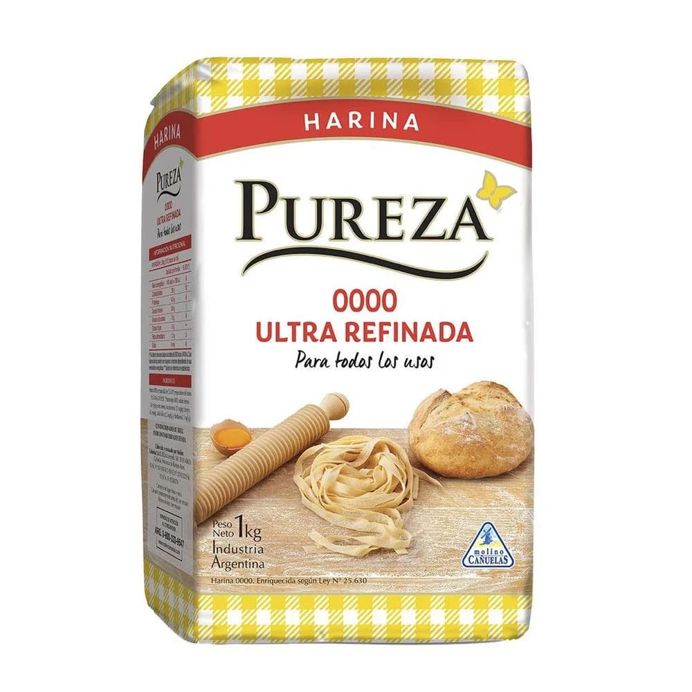 Harina Pureza 0000 Ultra refinada