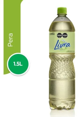 Agua Saborizada Livra Pera 1.5L