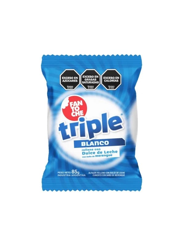 Alfajor Triple Fantoche Blanco