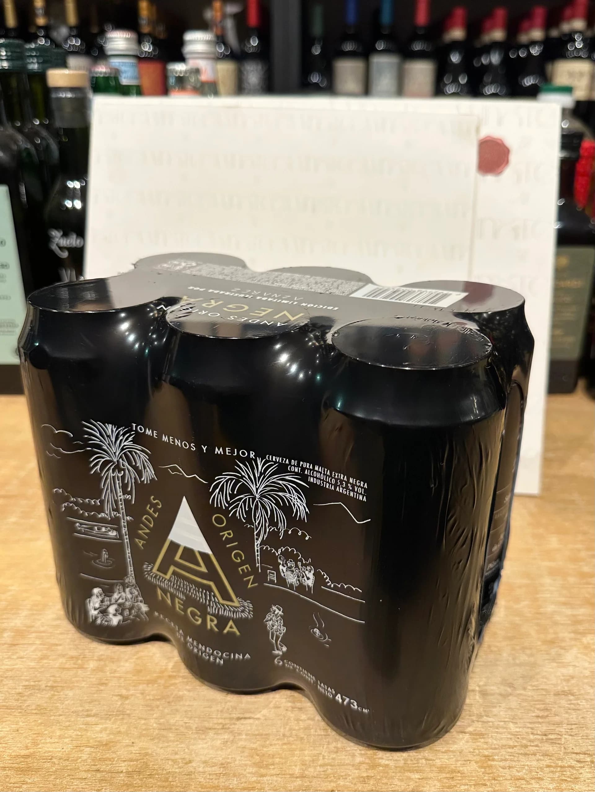 Andes Negra 473 cc Pack X 6 Unidades