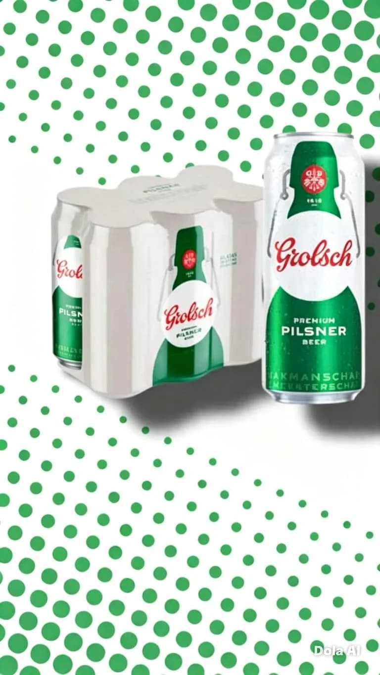 CERVEZA GROLSCH 473ML - PACK x24