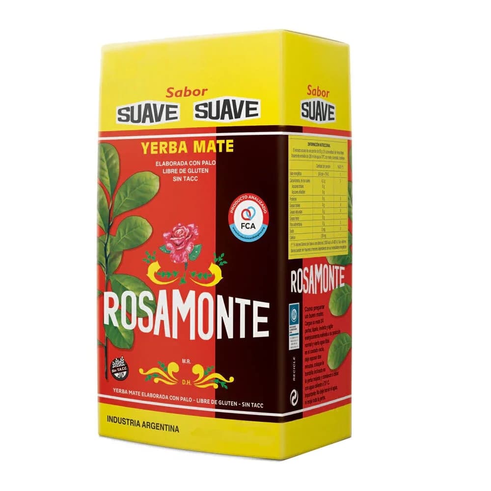 YERBA ROSAMONTE SABOR SUAVE 500G