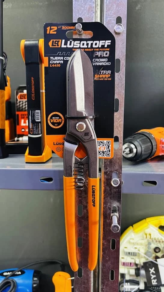 Tijera corta chapa tipo alemana 12" Lusqtoff