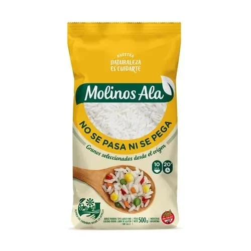 ALA ARROZ NO SE PASA X500g