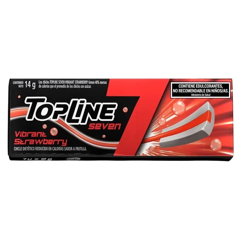 Chicle Topline Seven Vibrant Strawberry
