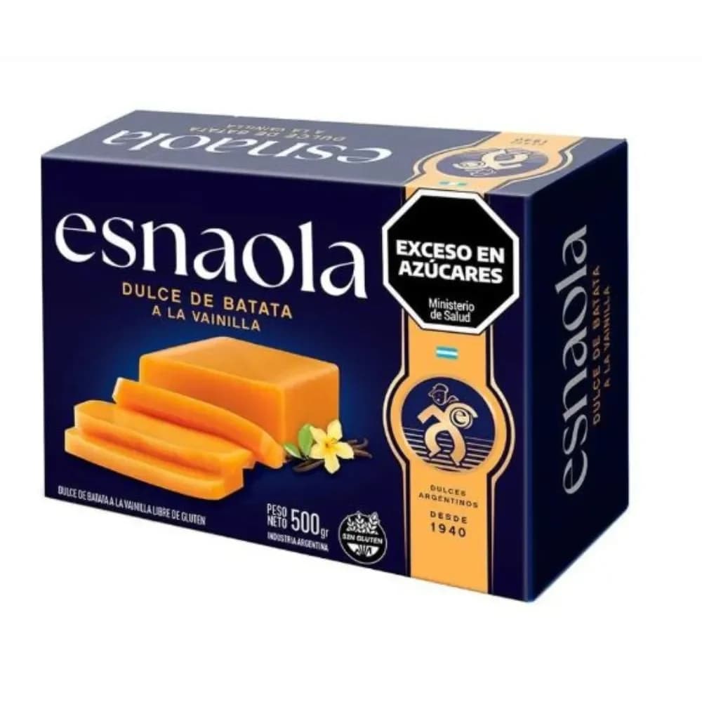 Dulce de batata Esnaola