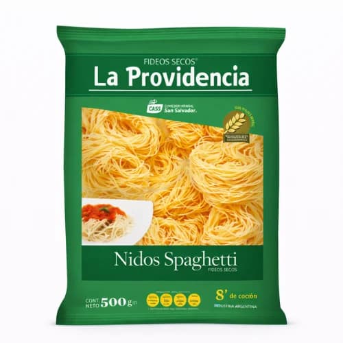 Fideos Nidos Spaghetti La providencia