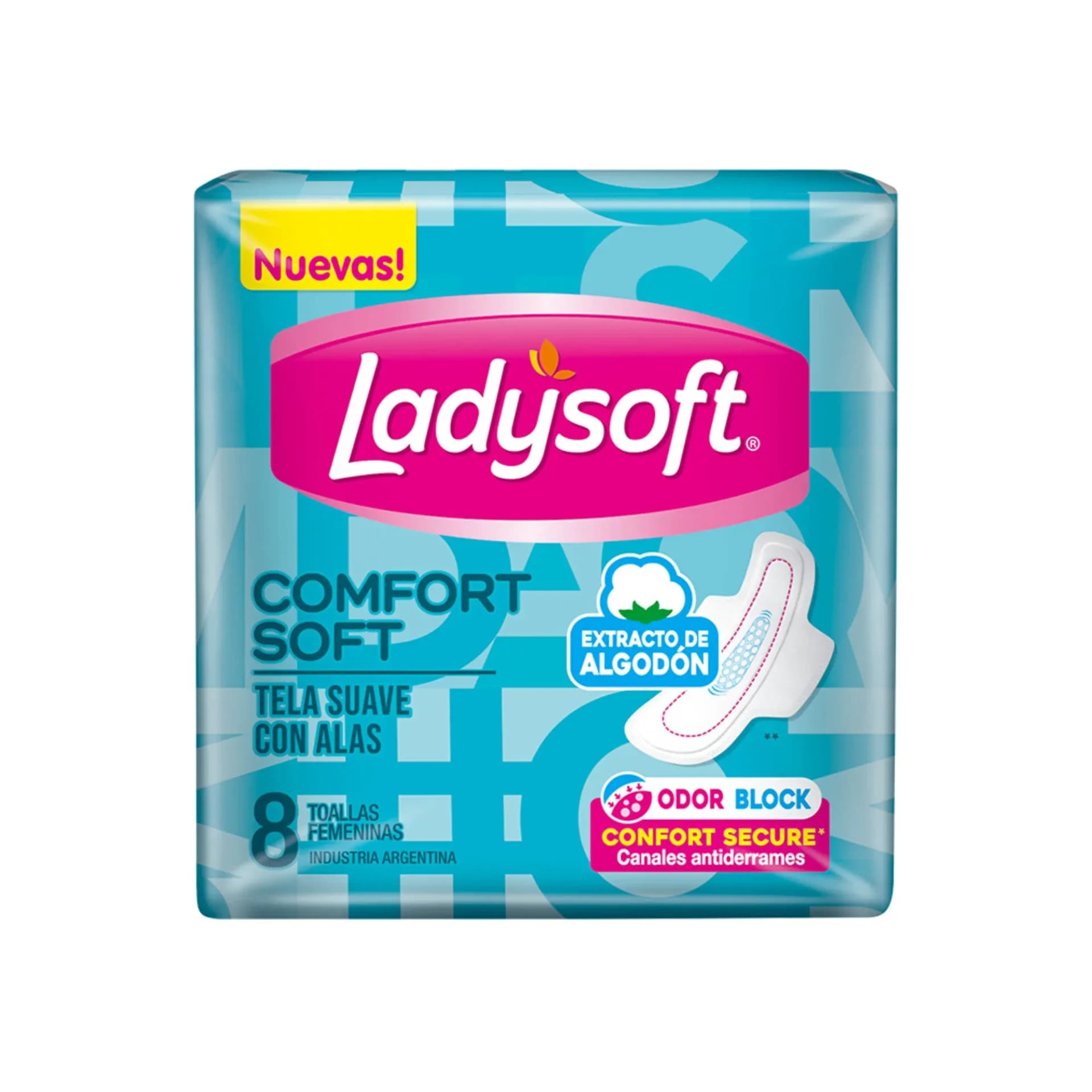 Toallitas Ladysoft confort soft