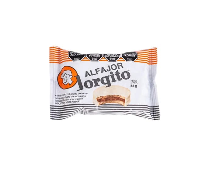 Alfajor Jorgito Blanco 55g