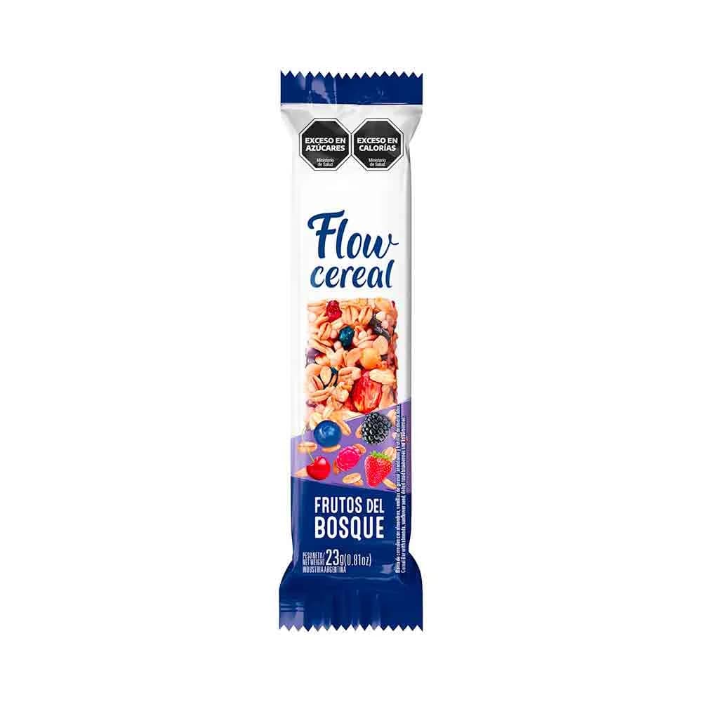Barra Flow Cereal Frutos del Bosque 23g