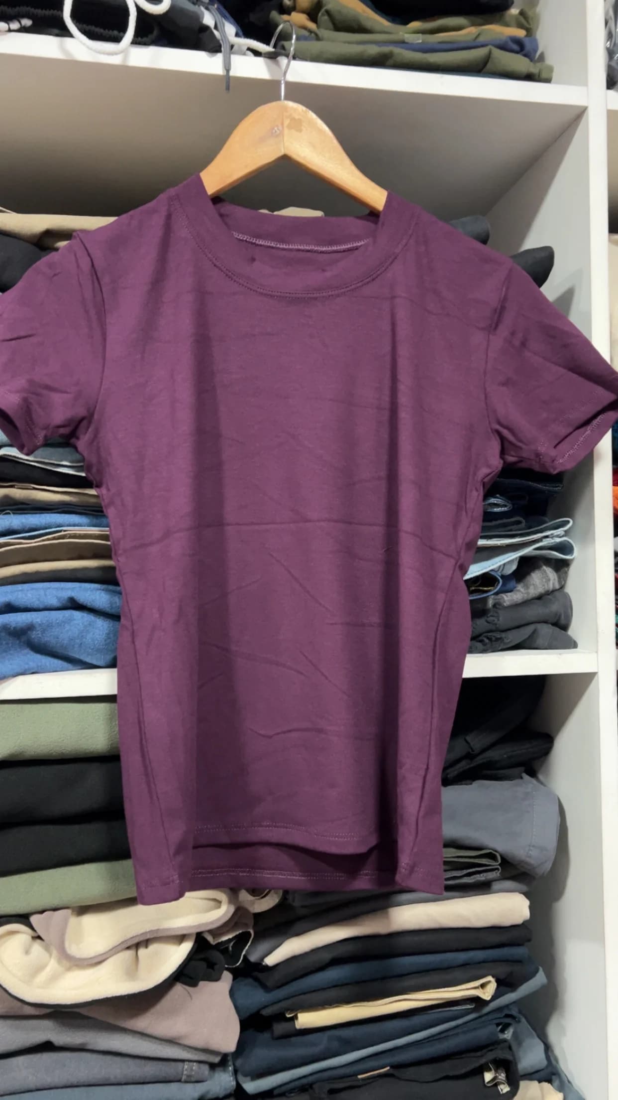 REMERA CUELLO REDONDO