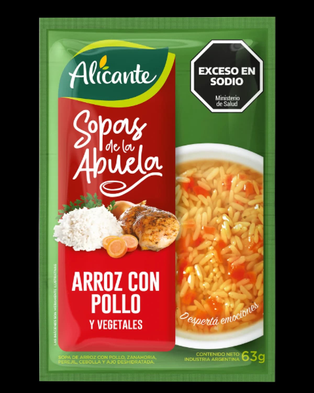 Sopas de la abuela  Arroz con pollo Alicante