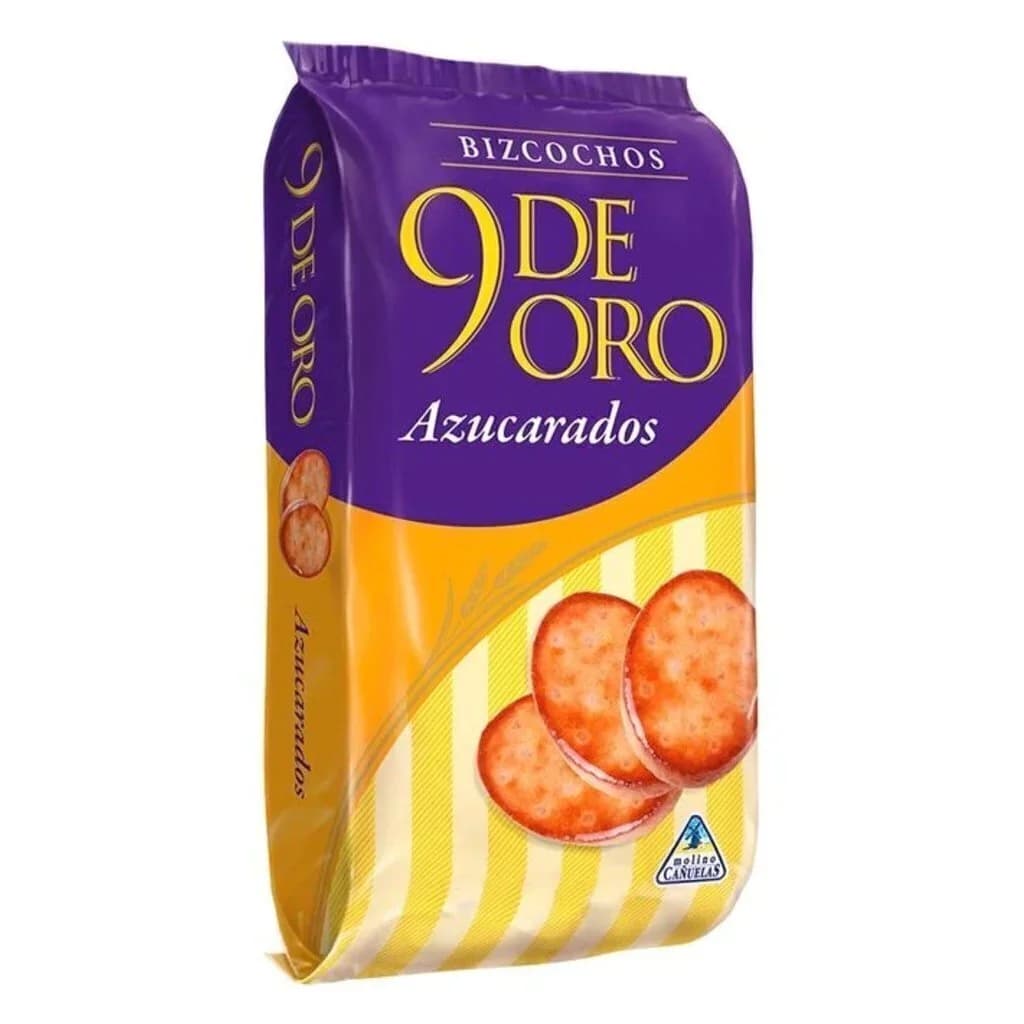 9 de oro azucarados