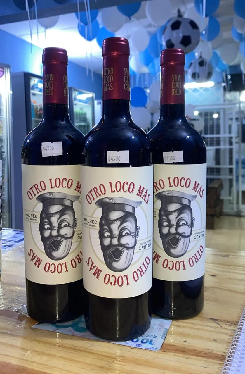 VINO OTRO LOCO MAS MALBEC 750ml