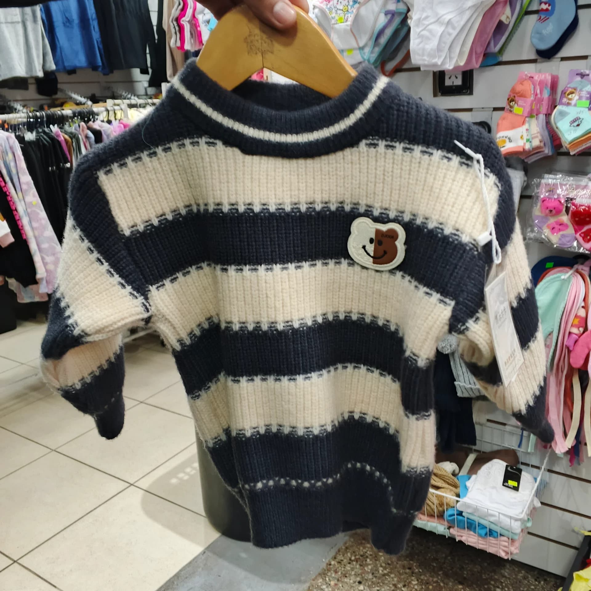 SUETER TEJIDO BEBE