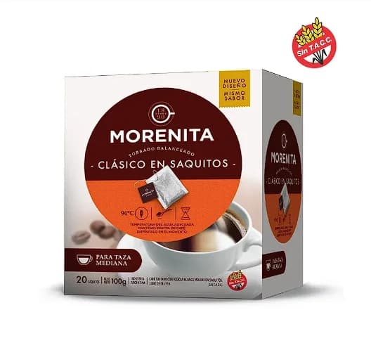Cafe en Saquitos La Morenita