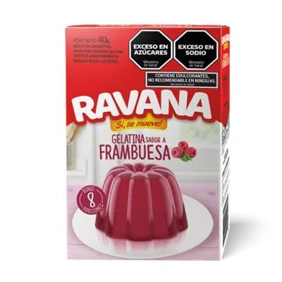 Gelatina Ravana Frambuesa