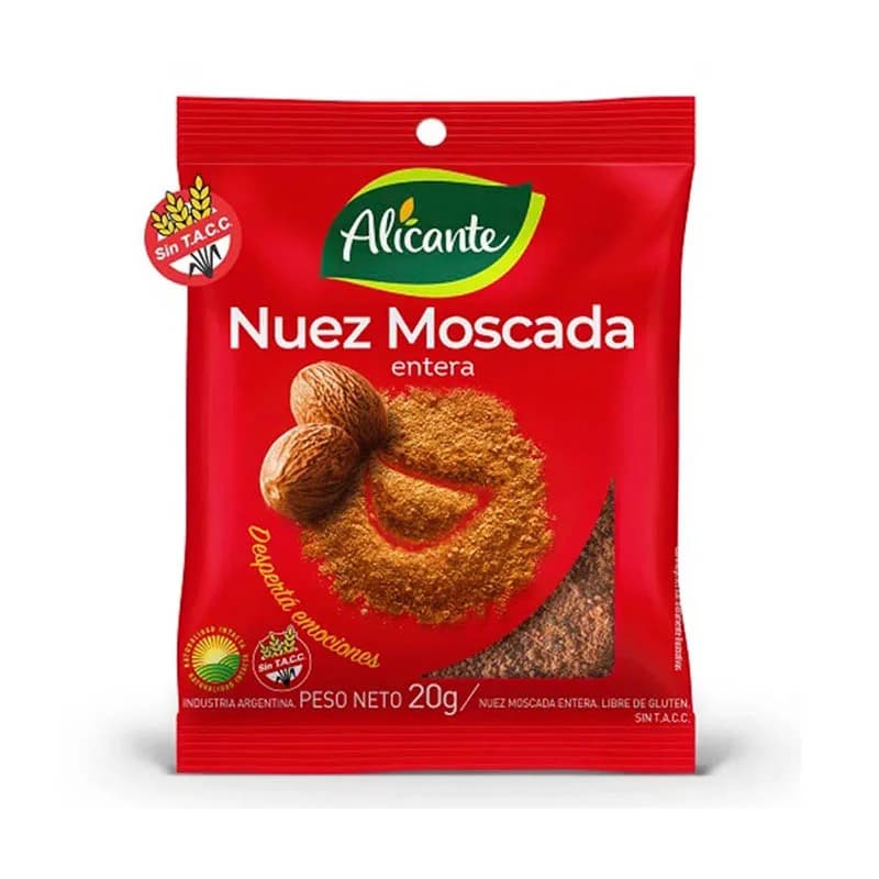 Nuez moscada Entera Alicante
