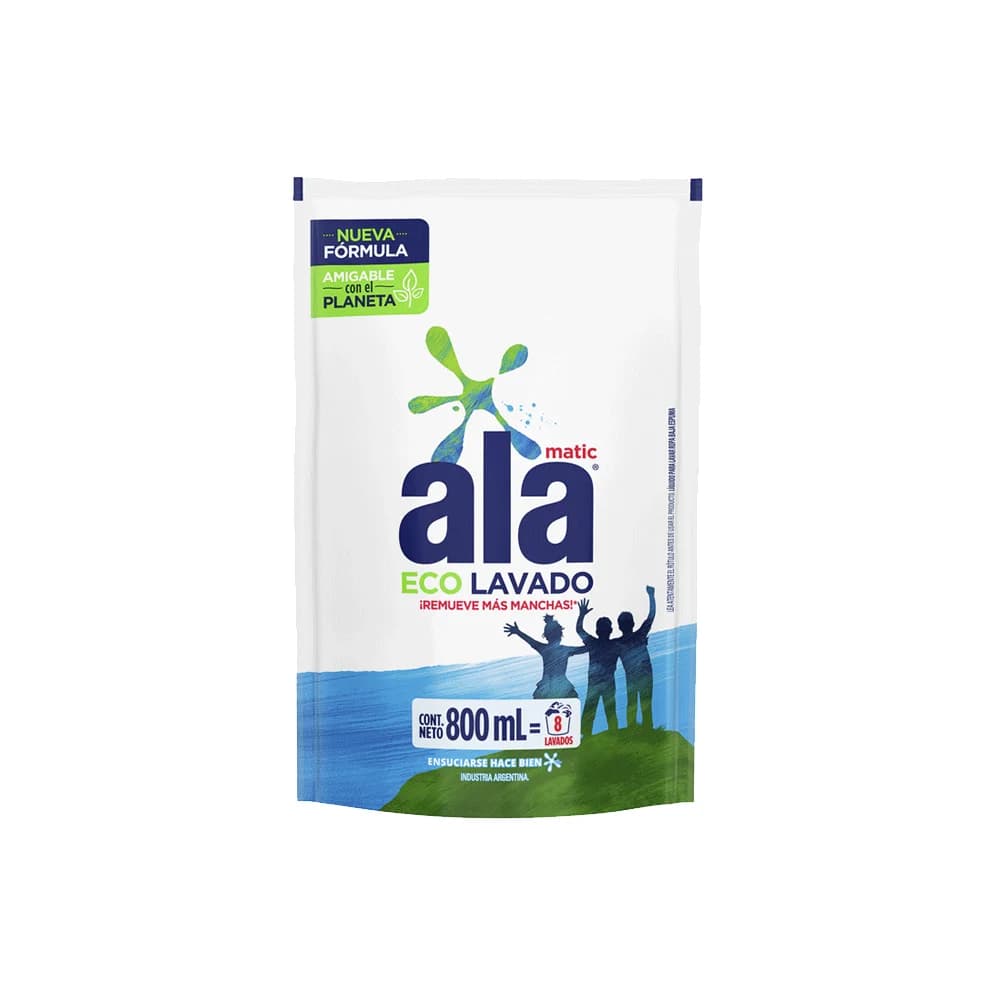 Jabon Ala Matic Liquido 800ml