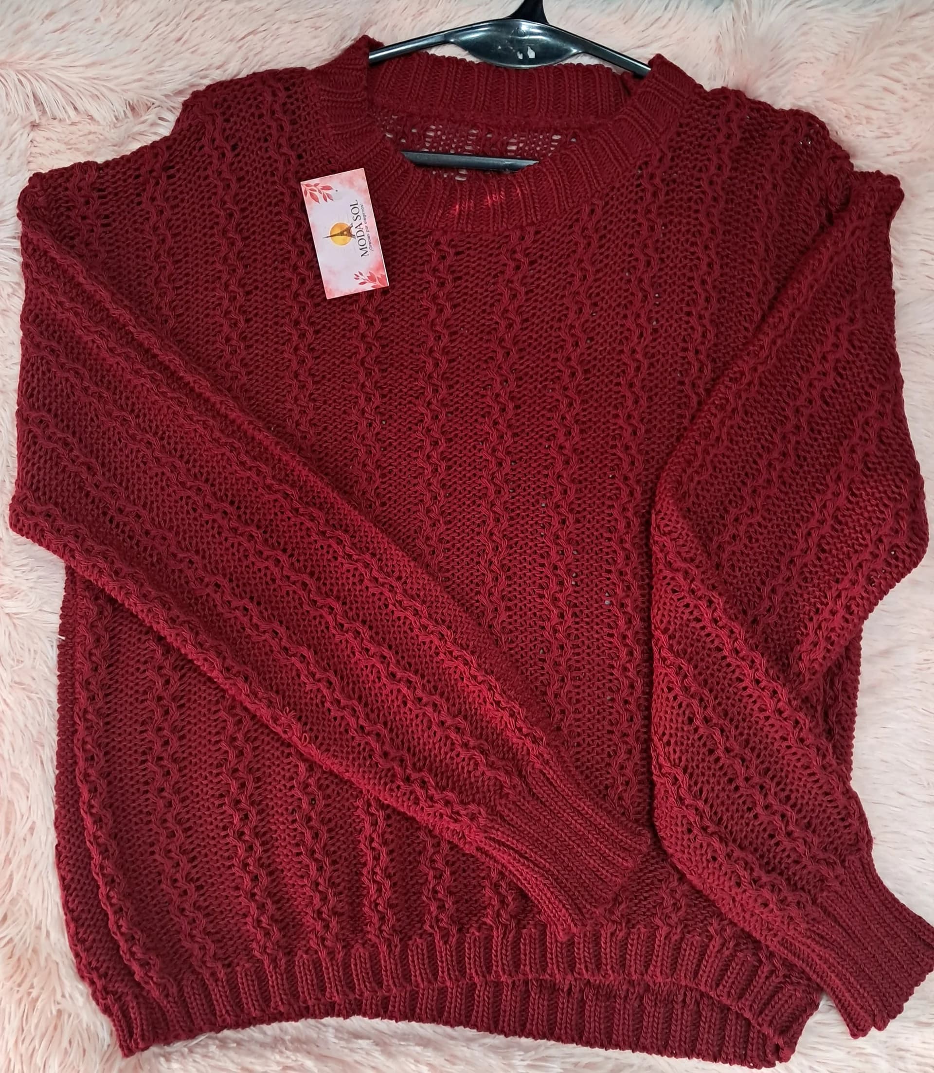 SWEATERS CALADO MUJER