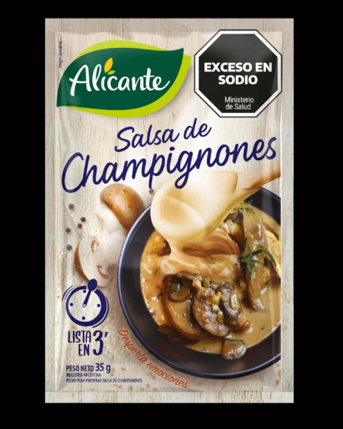 Salsa de champignones Alicante