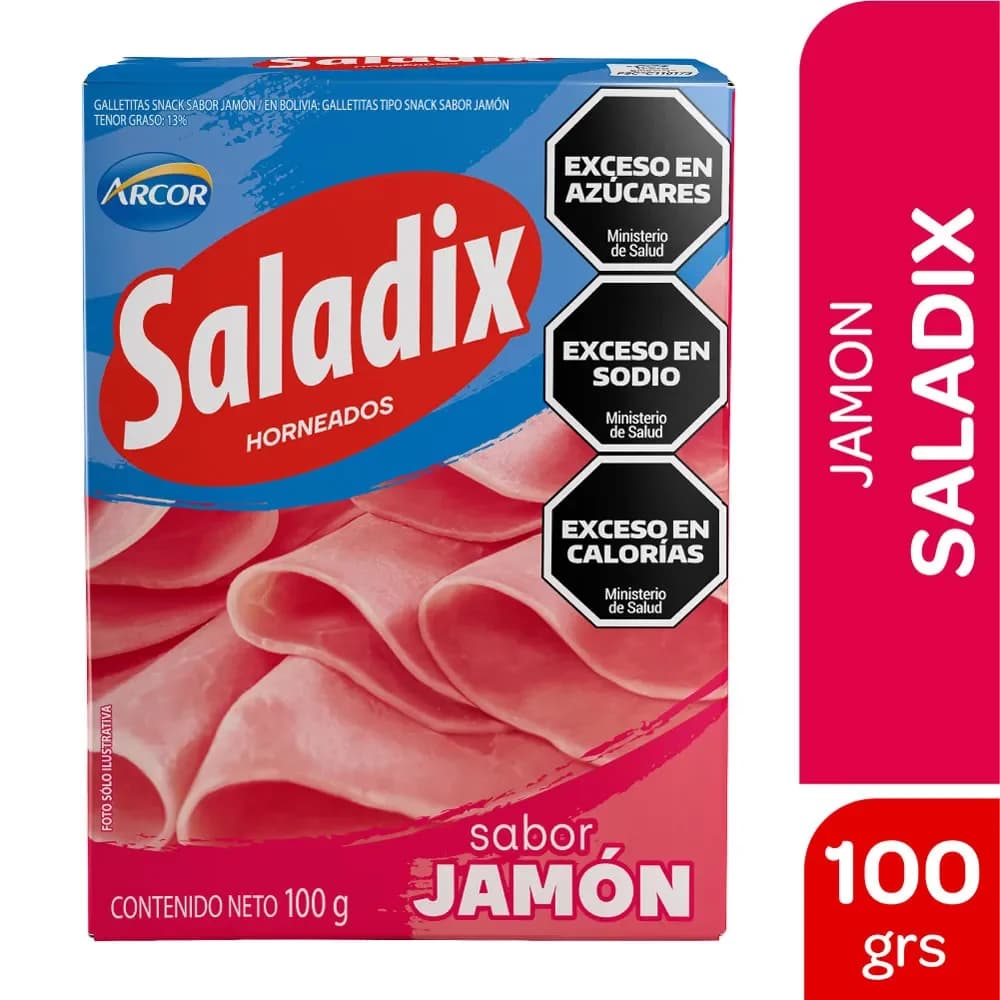 Saladix Sabor Jamon caja