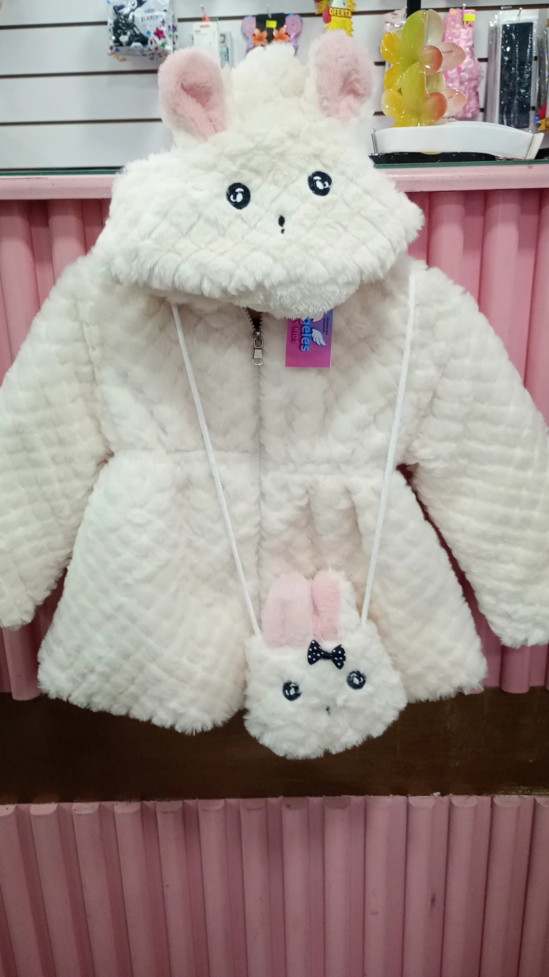 CAMPERA BEBA PLUSH CONEJITO