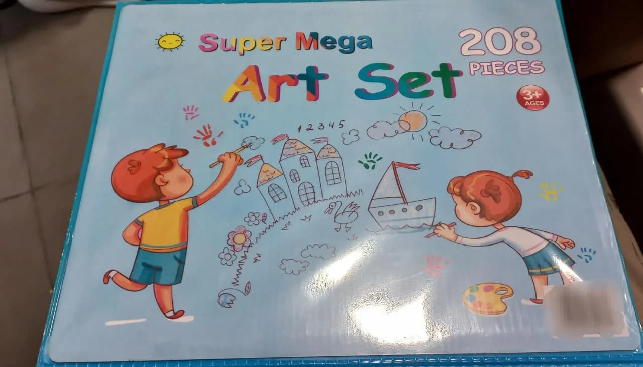 SET VALIJA ARTISTICA 208PCS