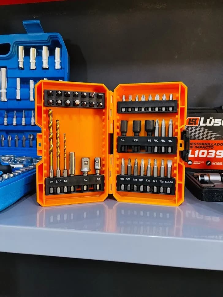 Juego de puntas para taladro 42 piezas Lusqtoff